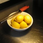 Lemons in a bowl